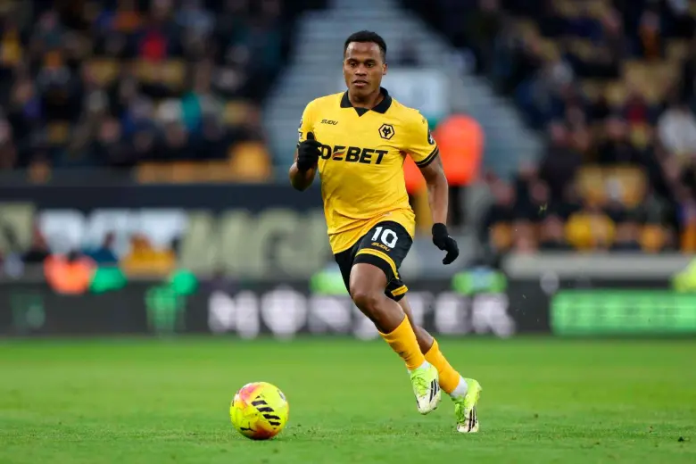 El Wolverhampton habría aceptado la propuesta económica que le envió Palmeiras por el colombiano Jhon Arias, ahora toca esperar la decisión del chocoano, para ver si regresa a Brasil. FOTO GETTY 