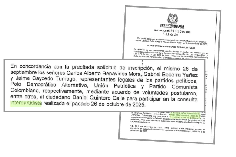 Este es el apartado de la Resolución que sembró dudas. FOTO: ARCHIVO PARTICULAR