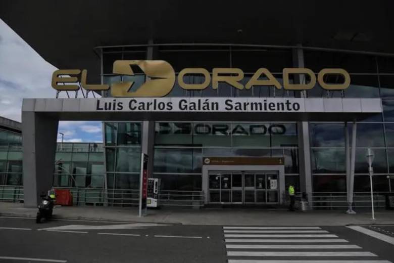 El Aeropuerto Internacional El Dorado en Bogotá. FOTO: Colprensa