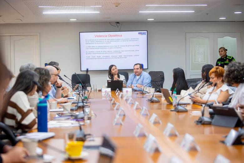 La Alcaldía de Medellín busca fortalecer, con 50 instituciones más, la ruta para atender y prevenir la violencia obstétrica. FOTO Cortesía