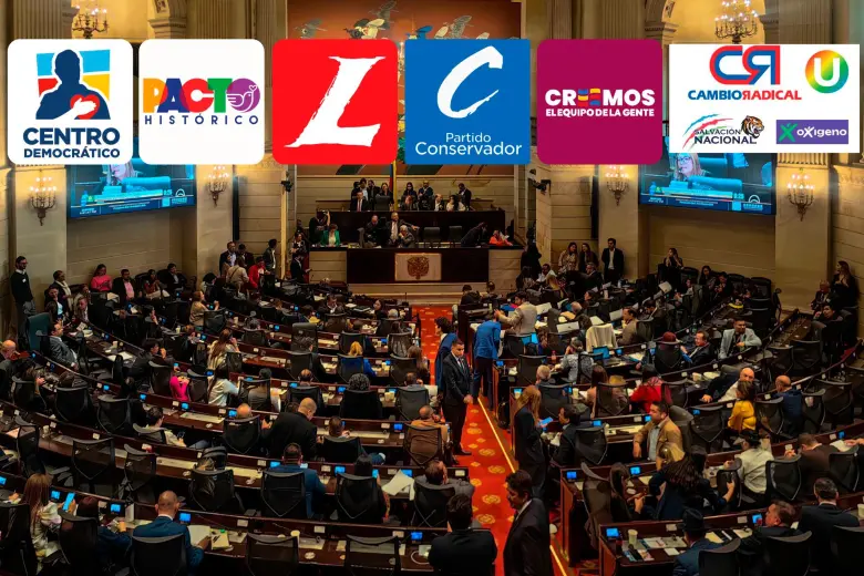 El Centro Democrático, el Pacto Histórico, los partidos Liberal y Conservador, Creemos y la Coalición de Cambio Radical y la U tendrán participación de representantes por Antioquia. FOTO: EL COLOMBIANO