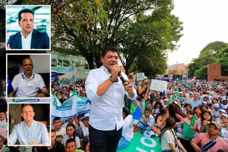 Juan Diego Gómez espera el apoyo de todos los matices del Partido Conservador. FOTOS EL COLOMBIANO y Cortesía