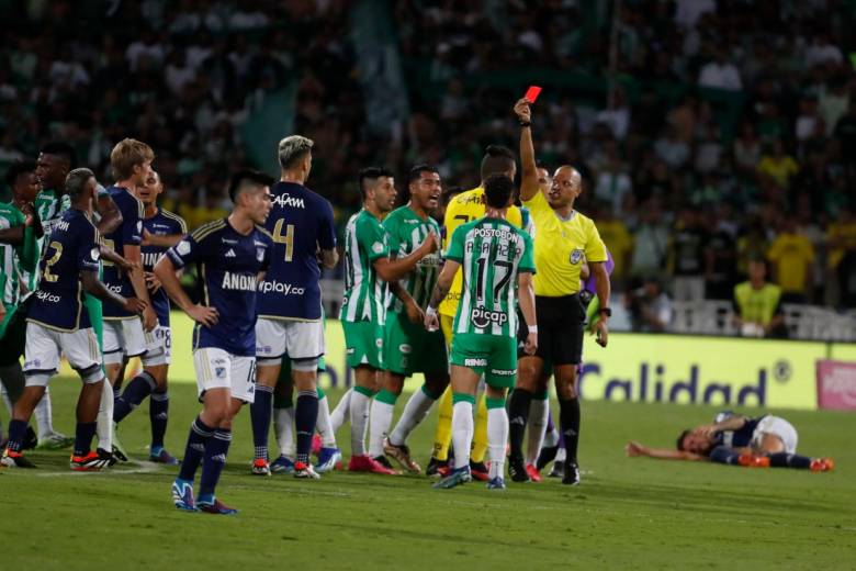 Nacional perdió en casa ante Millonarios, el único gol del juego fue obra de Leonardo Castro