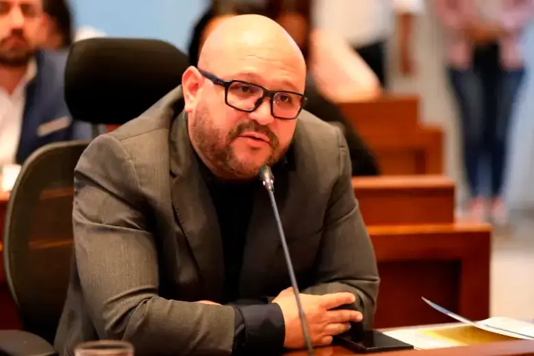 El concejal de Medellín Andrés Felipe Rodríguez Puerta (Centro Democrático) llegó al cargo en 2024. FOTO COLPRENSA