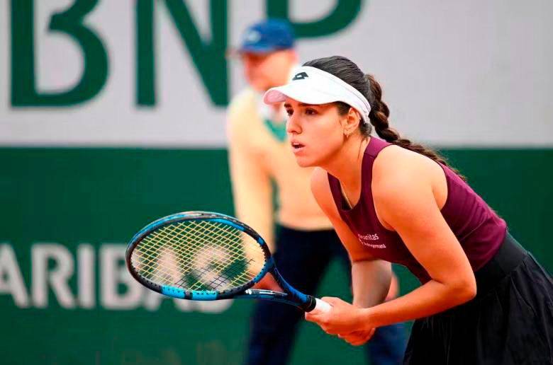 Camila Osorio actualmente es la número 86 del ranquin WTA. FOTO FEDECOLTENIS
