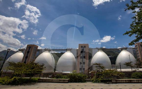 Planta de Tratamiento Aguas Claras de Bello. FOTO EDWIN BUSTAMANTE