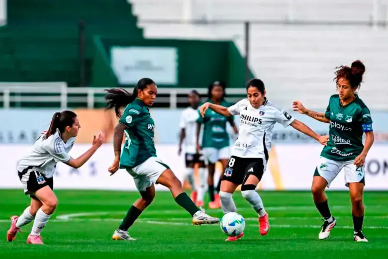 El elenco vallecaucano jugó tres series de penaltis en el torneo continental disputado en Argentina. Foto: Tomada del x de @LibertadoresFem