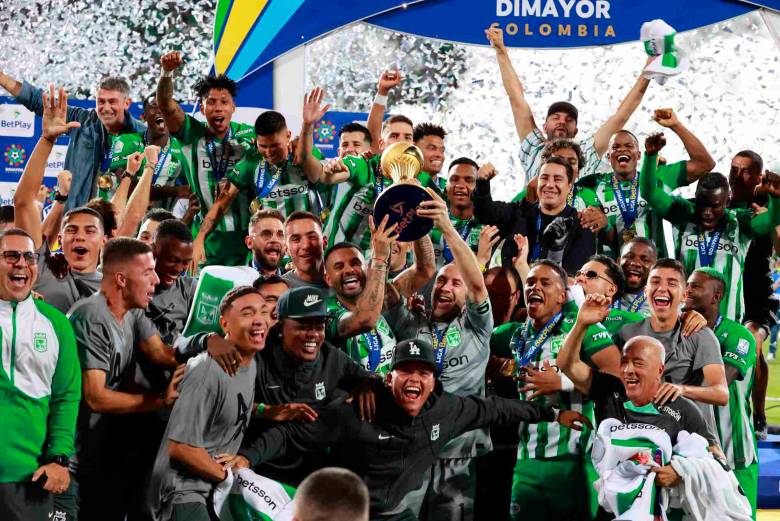 Atlético Nacional sumó su estrella 18 tras ganarle en el Atanasio Girardot a Deportes Tolima. FOTO MANUEL SALDARRIAGA 