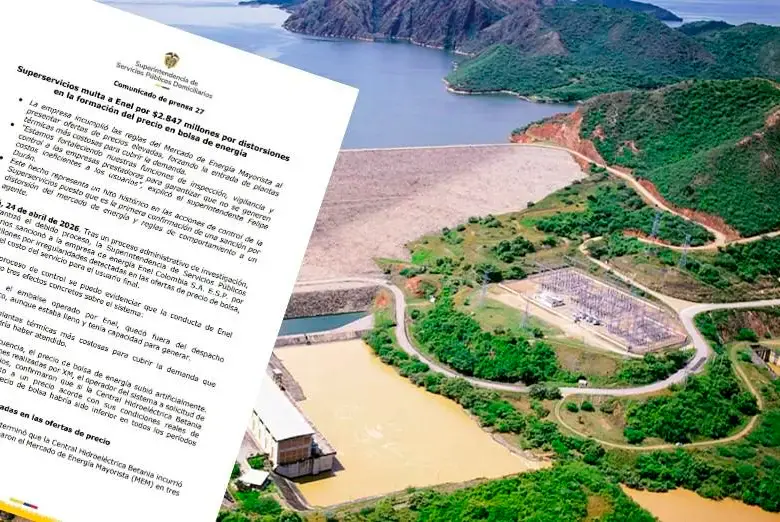 Enel Colombia asegura que, pese al ajuste de febrero, su tarifa se mantiene por debajo del promedio del mercado nacional. FOTO cortesía Enel