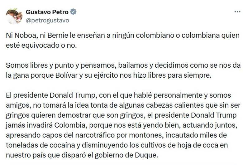 Gobierno rechaza acuerdo entre Noboa y De la Espriella para eliminar aranceles: “es un injerencia deliberada” en elecciones