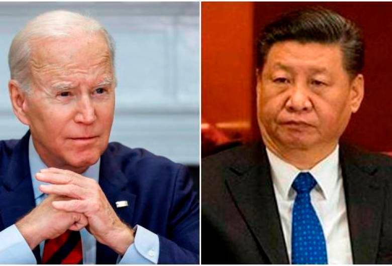 Joe Biden y Xi-Jinping, como presidente de Estados Unidos y China, tienen una deteriorada relación diplomática. FOTO: Cortesía