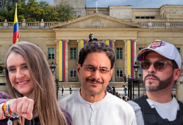 Los tres punteros en las encuestas se preparan para cerrar sus campañas en eventos públicos antes de las elecciones en primera vuelta de este 31 de mayo. Foto: Redes Sociales / Colprensa