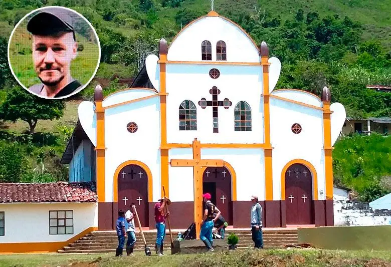 A El Aro, donde se le habría perdido el rastro a Hamel Leo Thierry Florina, no acostumbran entrar muchos extraños. FOTO: EL COLOMBIANO Y CORTESÍA