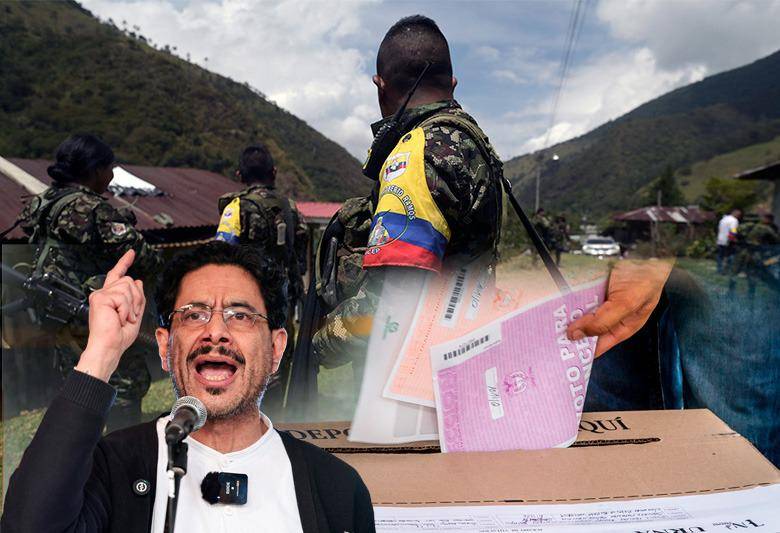 Un audio sería la prueba de cómo un disidente incita a votar por el candidato del Pacto Histórico, Iván Cepeda Castro. FOTO AFP Y EL COLOMBIANO