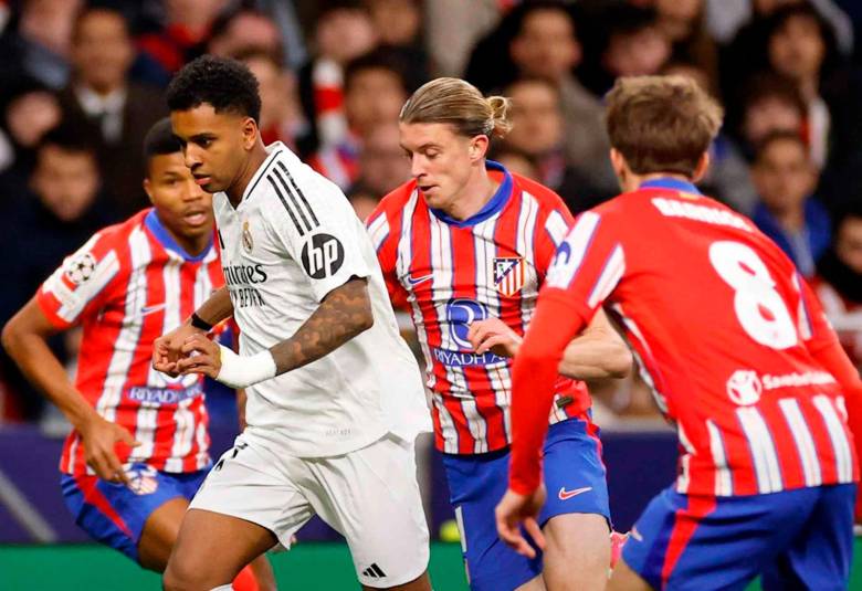 El Real Madrid avanzó a los cuartos de final de la Champions League tras ganar por la vía de los penales 2-4 ante el Atlético de Madrid. FOTO TOMADA X @realmadrid