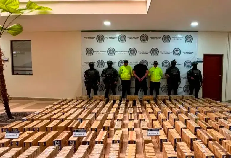 El 84% de las incautaciones de cocaína en Estados Unidos ha sido rastreada hasta Colombia. FOTO: Cortesía