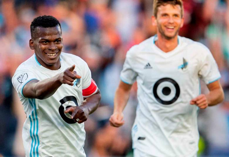 Carlos Darwin Quintero es el colombiano más recordado por los aficionados del Minnesota United, que ahora esperan con ilusión la confirmación de James Rodríguez para la temporada 2026. GETTY
