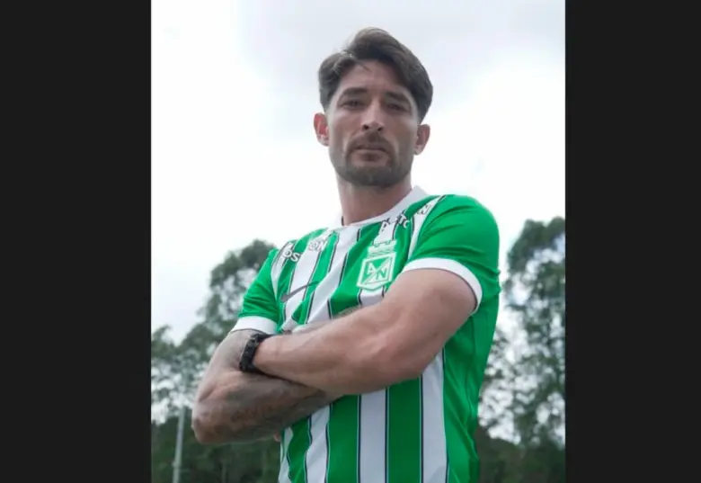 Este es Milton Casco el lateral argentino que llegó para ser parte de la nómina de Atlético Nacional para el 2026. FOTO CORTESÍA NACIONAL 