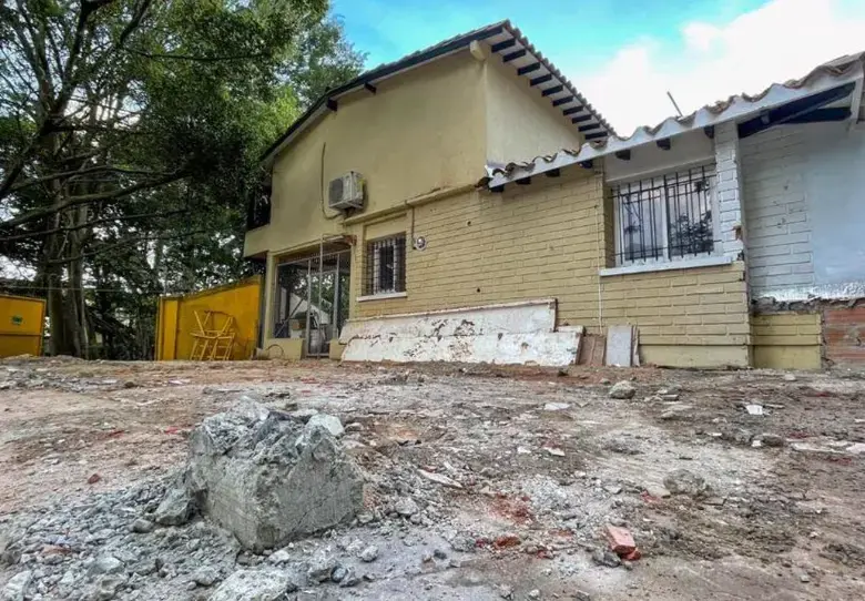 El lugar, ubicado en el sector de La Asomadera, tuvo un museo en el que se preservó la imagen de Pablo Escobar. FOTO: Cortesía