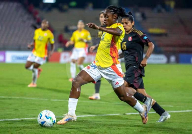 Linda Caicedo del Real Madrid lidera la lista de convocadas por Ángelo Marsiglia para la SheBelieves Cup que se disputará en Estados Unidos, desde el próximo primero de marzo. FOTO JUAN ANTONIO SÁNCHEZ 