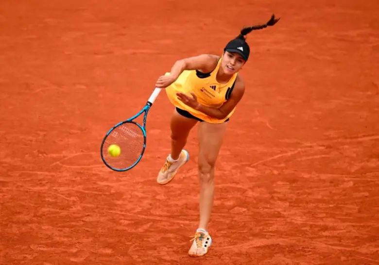 Camila Osorio lidera el equipo nacional que competirá desde este viernes en los Play Offs dela Billie Jean King Cup FOTO GETTY 