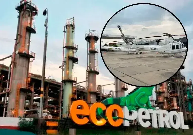 Tribunal Administrativo del Casanare admitió demanda de Helicol contra Ecopetrol por millonario contrato de transporte de helicópteros. La empresa pide indemnización por US$22 millones. FOTO: Colprensa y Cortesía.
