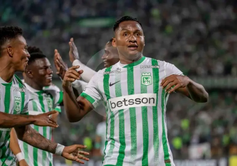 Alfredo Morelos es titular con Atlético Nacional para el duelo contra Llaneros en el Atanasio Girardot. FOTO JUAN ANTONIO SÁNCHEZ 