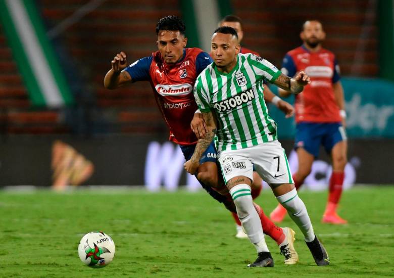 Independiente Medellín y Nacional empataron sin goles por la fecha 15 de la Liga Betplay. El VAR falló y el Poderoso presentó una queja formal. FOTO DIMAYOR