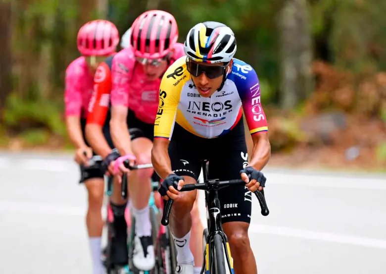 El colombiano atacó en la etapa 16 y la ganó en la Vuelta a España. FOTO: GETTY