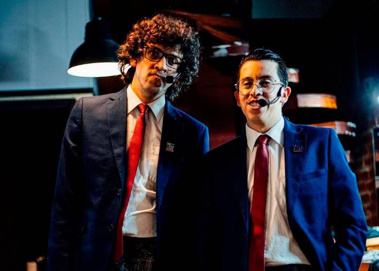 Camilo Pardo y Camilo Sánchez, creadores de F*cks News. FOTO Instagram fucksnewsnoticreo