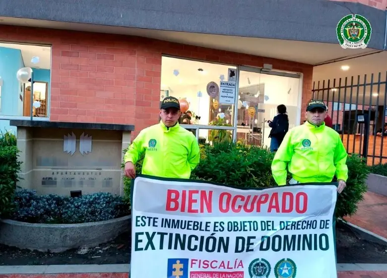 Hasta una empresa bogotana: extinción de dominio a 21 bienes fachada que banda de Antioquia usaba para traficar ketamina 