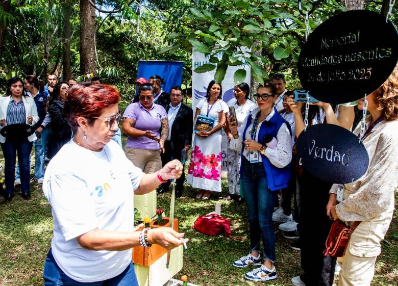 En el codiseño del mausoleo participaron las organizaciones de víctimas y de la sociedad civil. FOTO Julio César Herrera