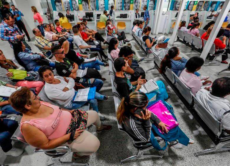 El Estado les adeuda $2,6 billones a las EPS por concepto de la figura de presupuestos máximos. FOTO RÓBINSON SAENZ-CIP
