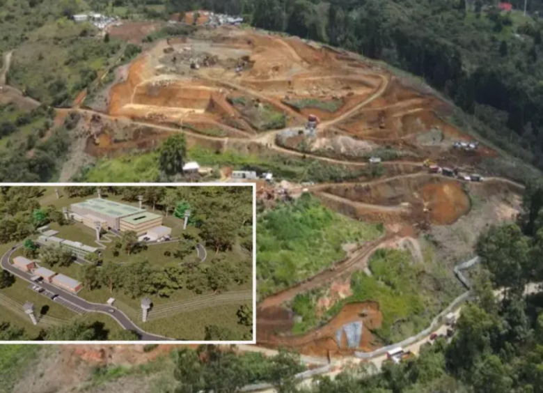 El proyecto de la cárcel metropolitana de Medellín se construirá en el corregimiento de San Cristóbal. FOTO: Cortesía
