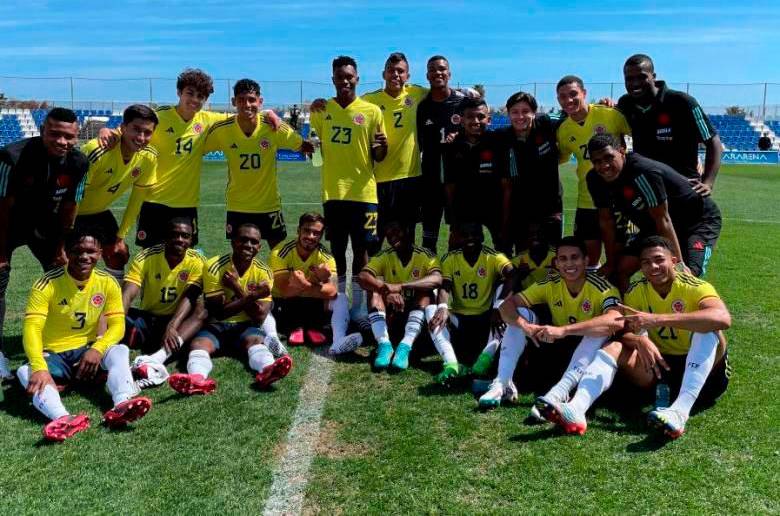 El seleccionado colombiano es uno de los pcoos equipos que ya están clasificados al Mundial juvenil que se realizará entre el próximo 20 de mayo y el 11 de junio. FOTO: TOMADA DEL TWITTER DE @FCFSeleccionCol 