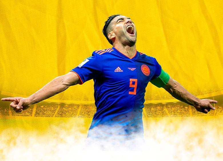 Falcao suma 36 goles con la Selección Colombia, lo que lo convierte en el máximo goleador en la historia de la Tricolor. FOTO JUAN ANTONIO SÁNCHEZ