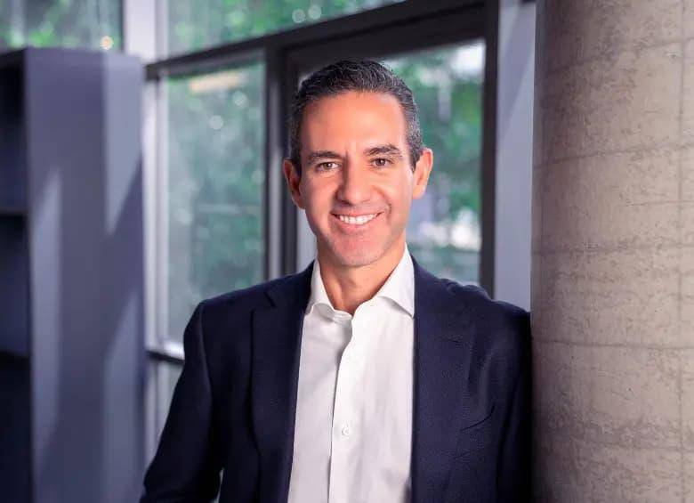 David Vélez, fundador de Nubank, fue designado como principal asesor ad honorem del Gobierno de Abelardo de la Espriella para liderar la estrategia de inteligencia artificial en Colombia. FOTO: Cortesía Nu. 