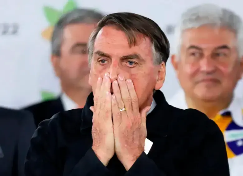 Jair Bolsonaro fue condenado en septiembre a 27 años de cárcel por intento de golpe de Estado. FOTO GETTY