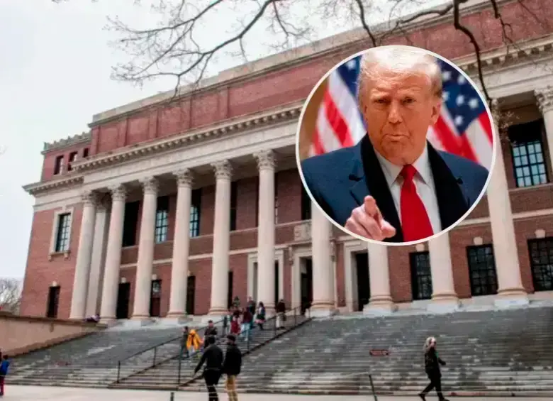 Trump señala a Harvard de no proteger adecuadamente a sus estudiantes judíos o israelíes. FOTO GETTY