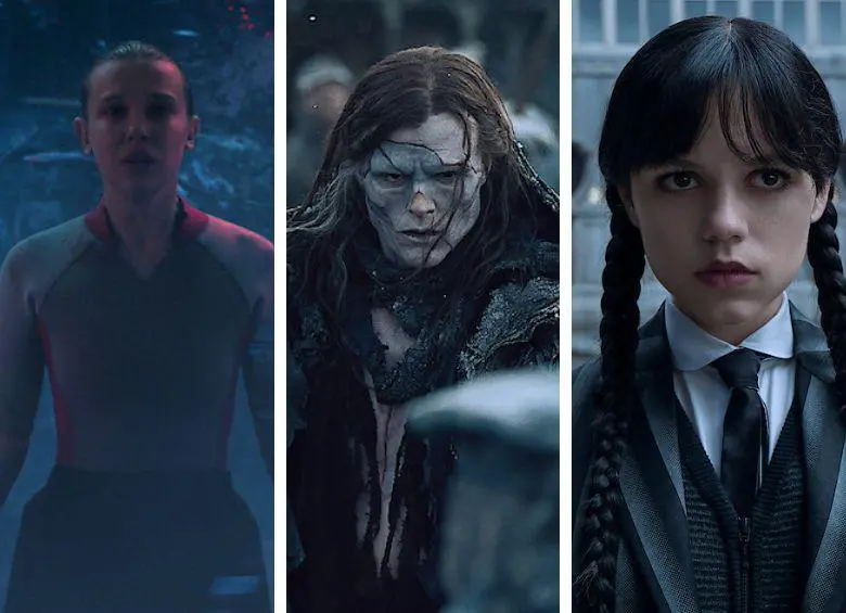 <span class="mln_uppercase_mln">Stranger</span><b><span class="mln_uppercase_mln"> Things, Frankenstein y Wednesday son algunas de las producciones nominadas a los SAG Awards 2026. FOTO: NETFLIX</span></b>