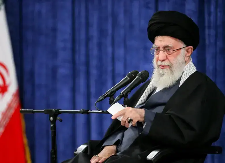 Líder supremo de Irán, ayatolá Ali Jamenei. Foto: AFP.