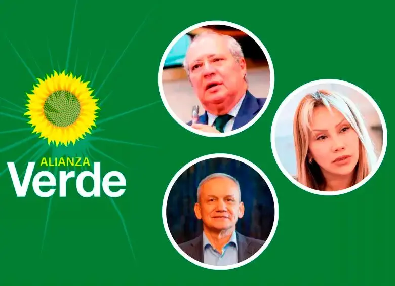 La Alianza Verde manifestó que al partido no lo definen las individualidades y que hay una “esencia verde, de transformación cívica y ética”. FOTOS: Cortesía y Colprensa