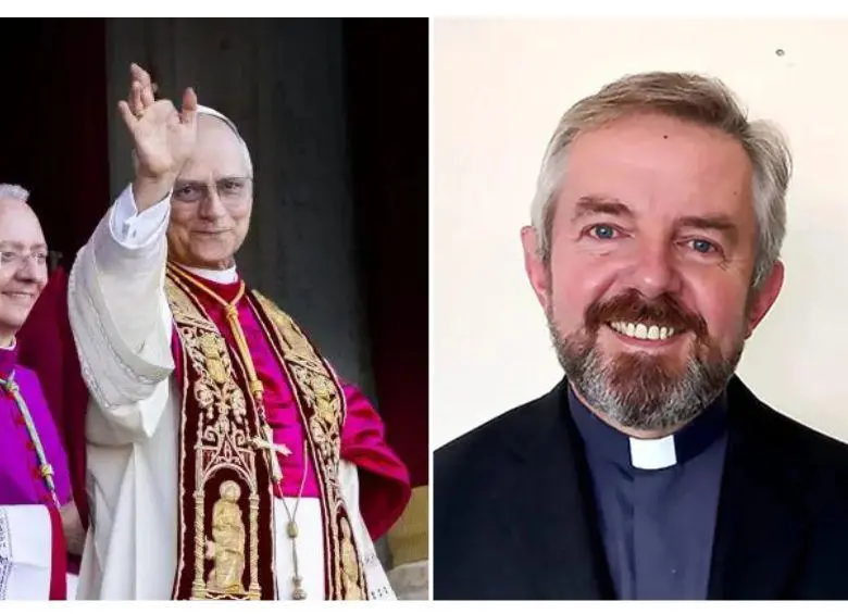 <span class="mln_uppercase_mln">Pedro</span><b><span class="mln_uppercase_mln"> Manuel Brassesco (derecha), secretario general adjunto del Consejo Episcopal Latinoamericano (Celam) mantuvo cercanía con Robert Francis Prevost cuando el pontífice se desempeñaba como prefecto del Dicasterio para los Obispos, antes de ser papa</span></b><span class="mln_uppercase_mln">. FOTO: GETTY | CELAM</span>