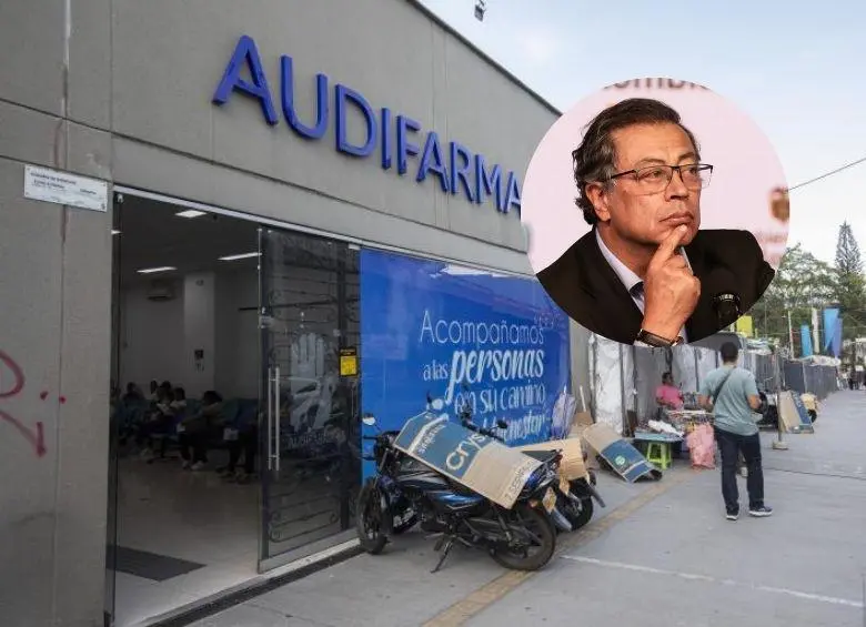 <span class="mln_uppercase_mln">El</span><b><span class="mln_uppercase_mln"> presidente Gustavo Petro informó sobre un hallazgo en Audifarma de supuestos medicamentos faltantes, sin dar mayores detalles sobre la operación. FOTO: Esneyder Gutiérrez </span></b>