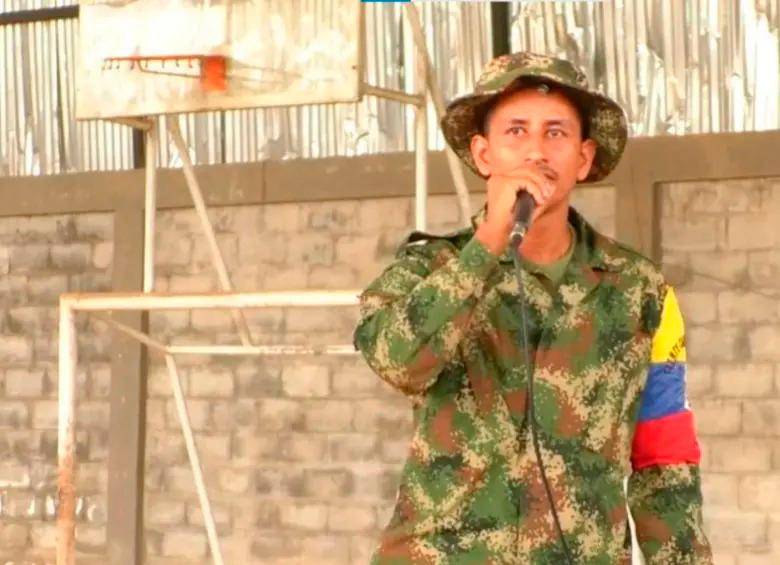 Alias Giovanni era uno de los cabecillas del Frente Carlos Patiño de las disidencias de las Farc en Cauca. FOTO CORTESÍA 