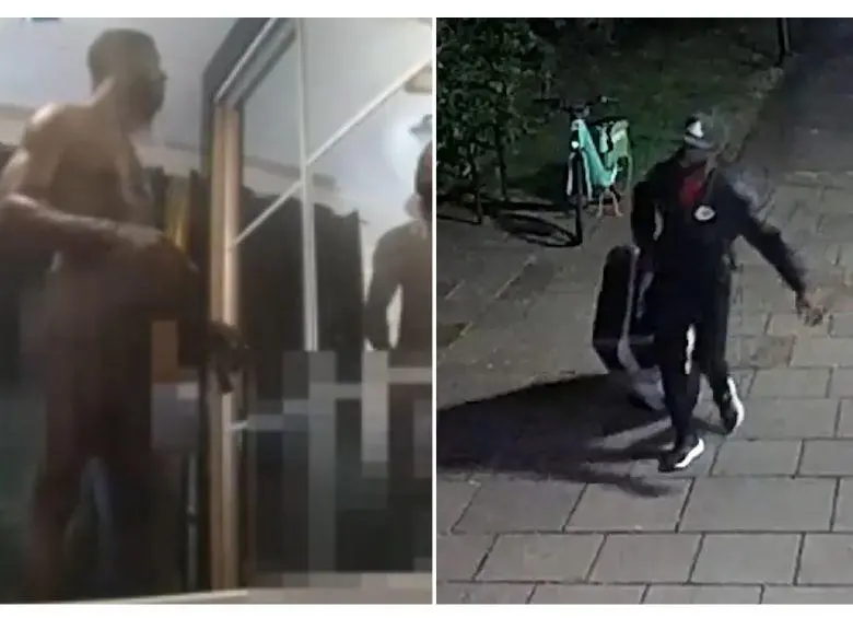 <span class="mln_uppercase_mln">Las</span><b><span class="mln_uppercase_mln"> autoridades británicas obtuvieron varios videos que fueron clave en el caso de Yostin Andrés Mosquera, señalado de cometer doble homicidio en Londres. El colombiano quedó grabado desnudo minutos después de cometer el crimen y fue visto trasladando partes de los cuerpos en maletas. FOTO: REDES SOCIALES</span></b>
