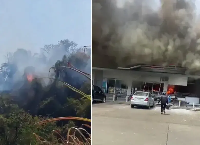 Se agrava la situación entre Tailandia y Camboya en medio de enfrentamientos con artillería. FOTOS: Capturas de video