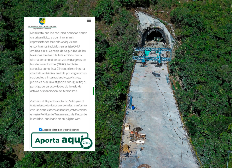 De acuerdo a lo expresado por el gobernador de Antioquia, los recursos irán a parar al Túnel del Toyo y el intercambio vial de primavera. FOTOS: MANUEL SALDARRIAGA