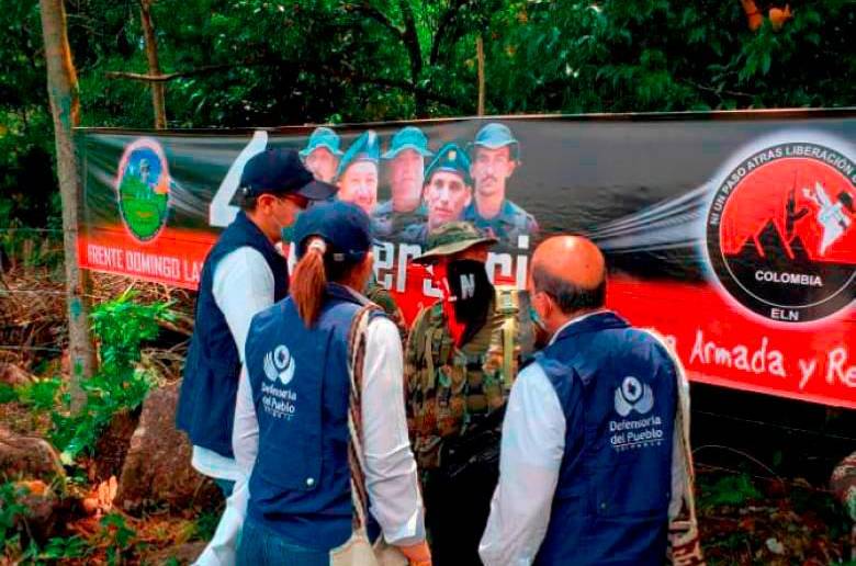 Con apoyo de la Defensoría del Pueblo fue liberado el ganadero secuestrado. Foto: Cortesía/de referencia. 