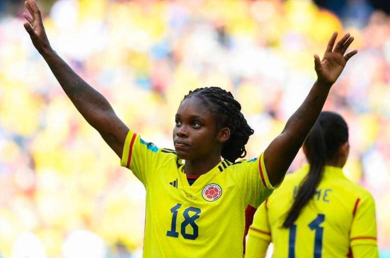 Linda Caicedo es la única futbolista colombiana que ha marcado por lo menos un gol en los Mundiales Sub-17, 20 y de mayores. FOTO: AFP